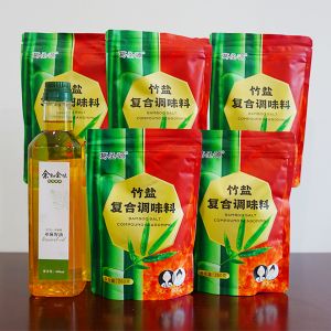 竹盐套装（送亚麻籽油）